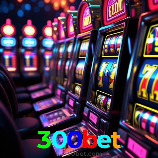A Emoção das Máquinas Slots no 300bet